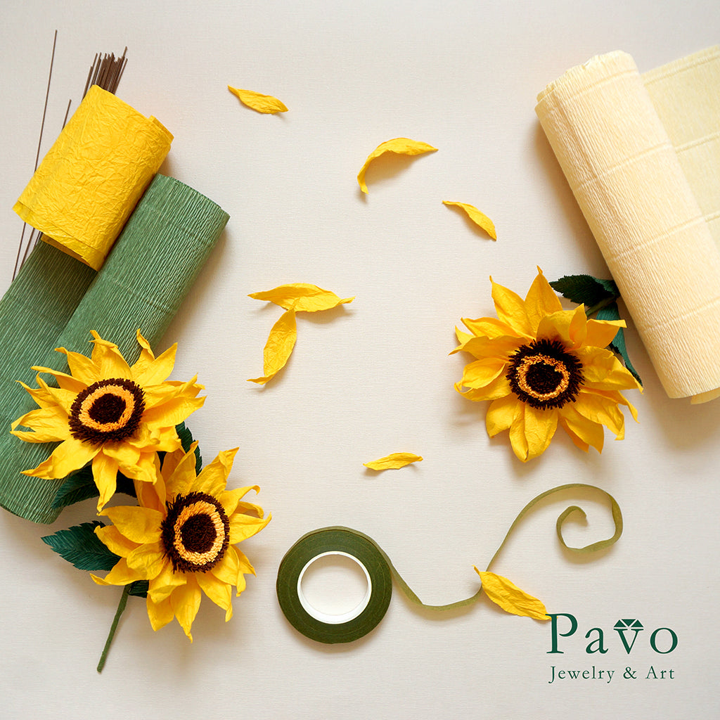 香氛·紙花《向日葵Sunflower》藝術體驗