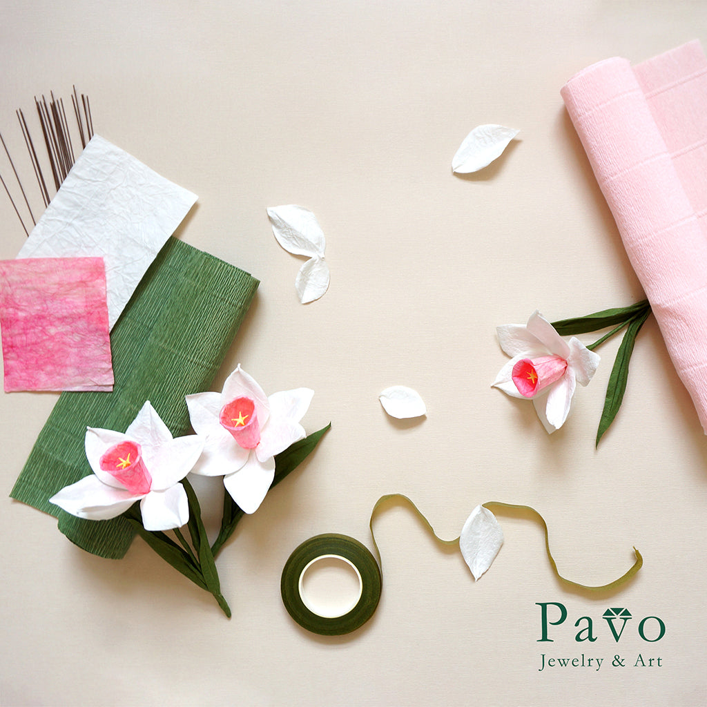 香氛·紙花《水仙花Narcissus》藝術體驗