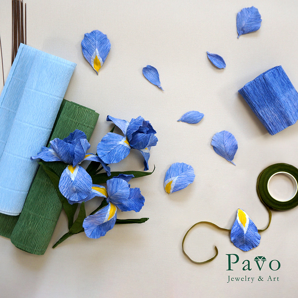 香氛·紙花《鳶尾花Iris》藝術體驗