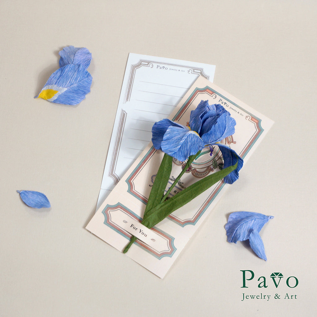 香氛·紙花《鳶尾花Iris》藝術體驗