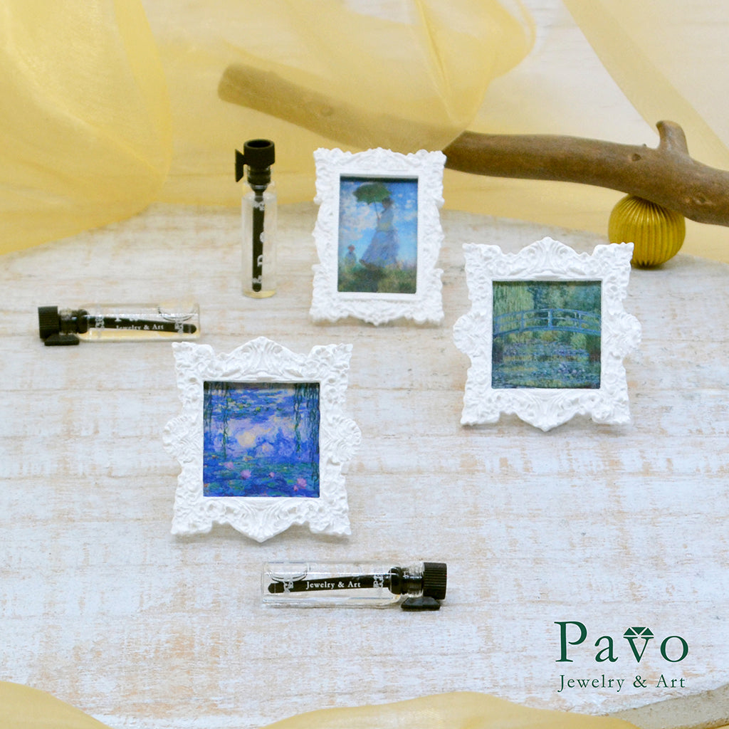 莫內《睡蓮與日本橋》名畫擴香石