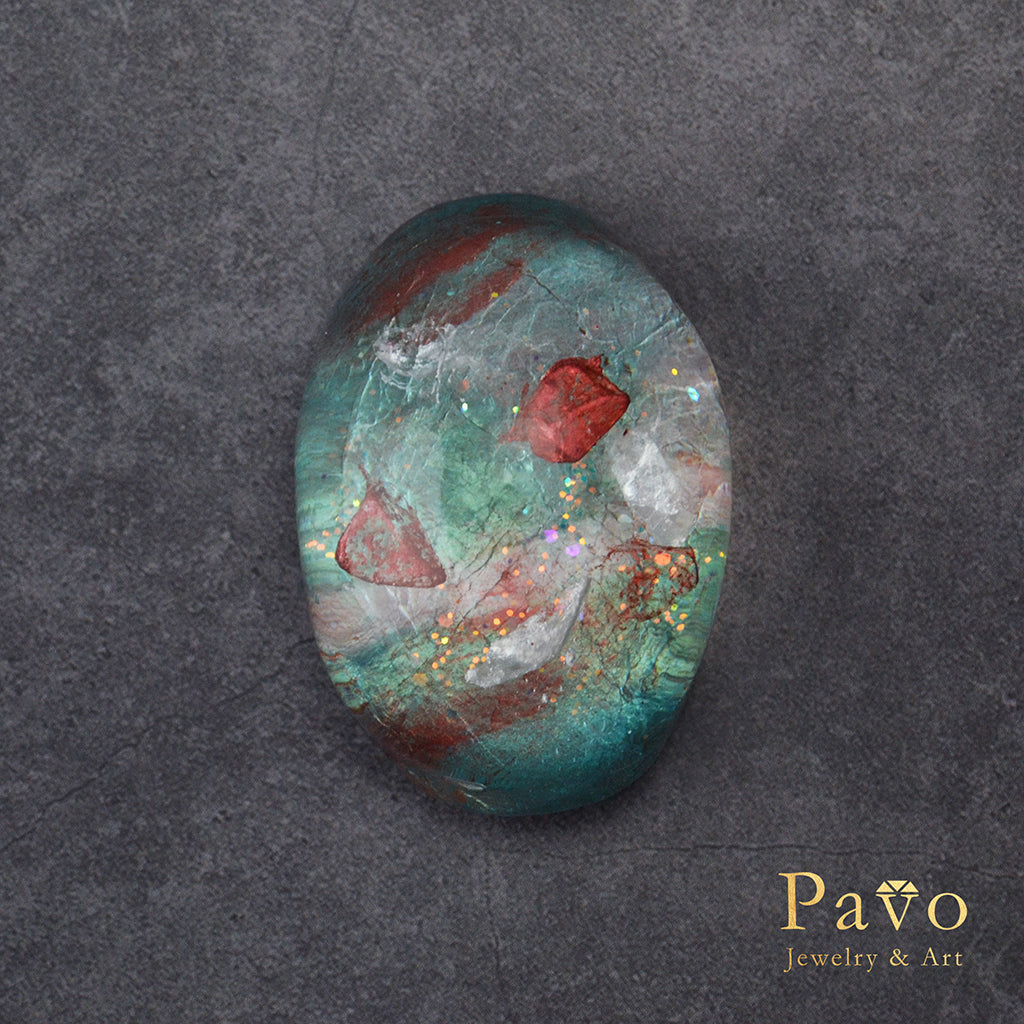 三月誕生石《海水藍寶》藝術寶石皂共生系列