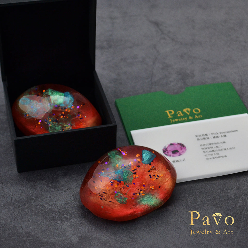十月誕生石《碧璽》藝術寶石皂共生系列