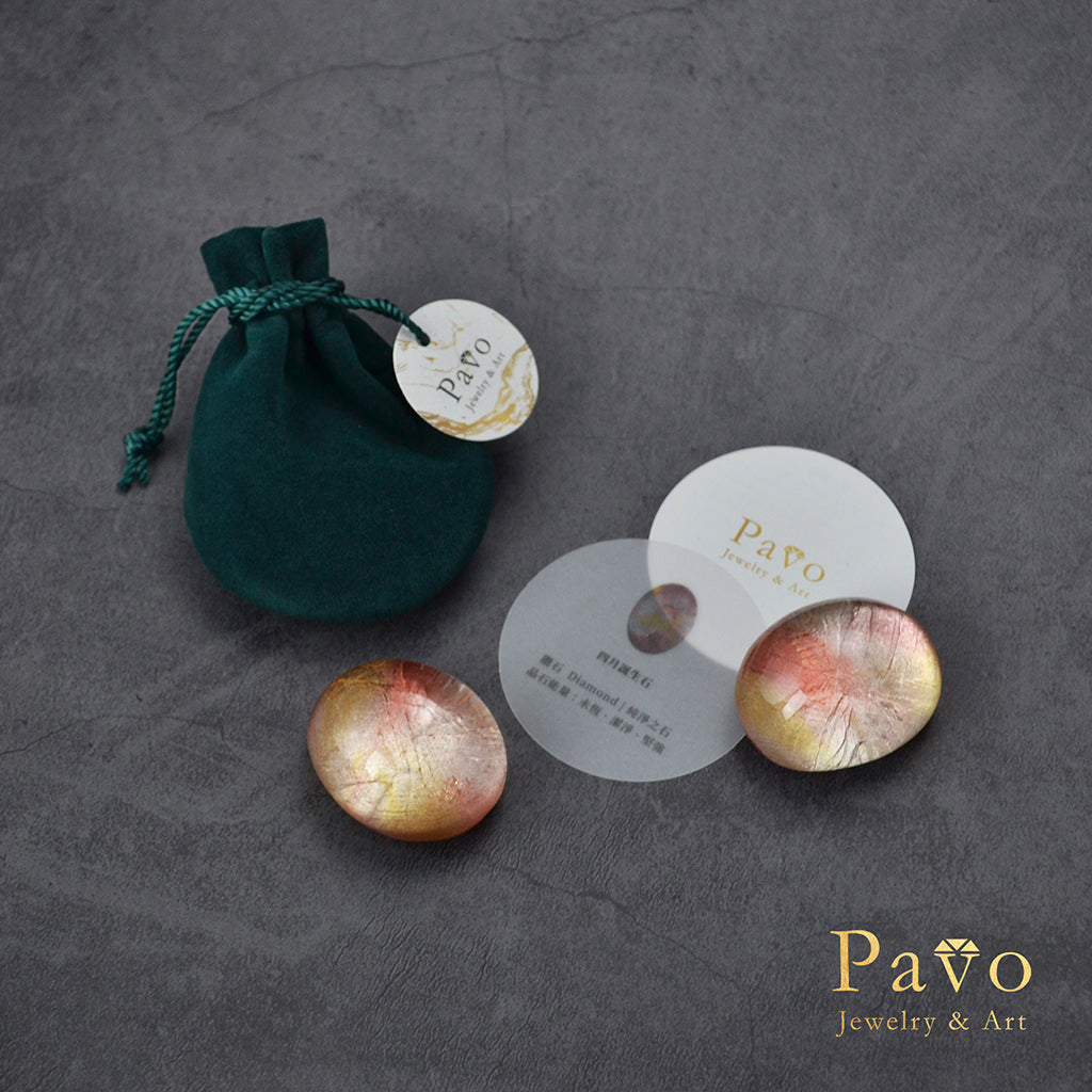 四月誕生石《鑽石》藝術寶石皂共生系列