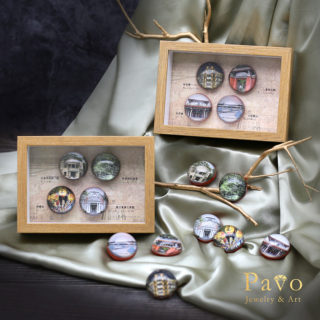 台灣《台南景點系列》藝術寶石皂