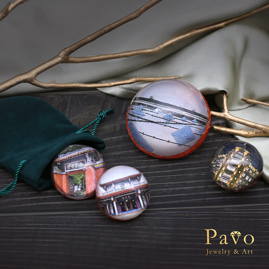 台灣《台南景點系列》藝術寶石皂