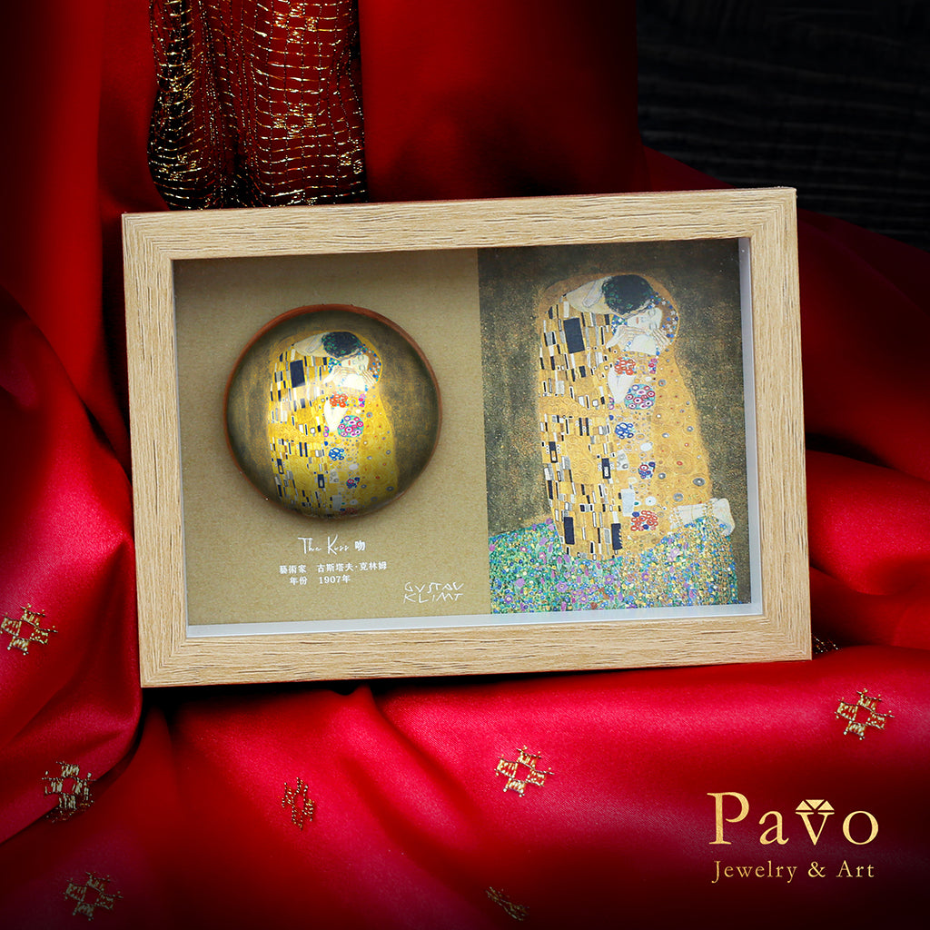 克林姆《婦女的三種年齡》藝術寶石皂