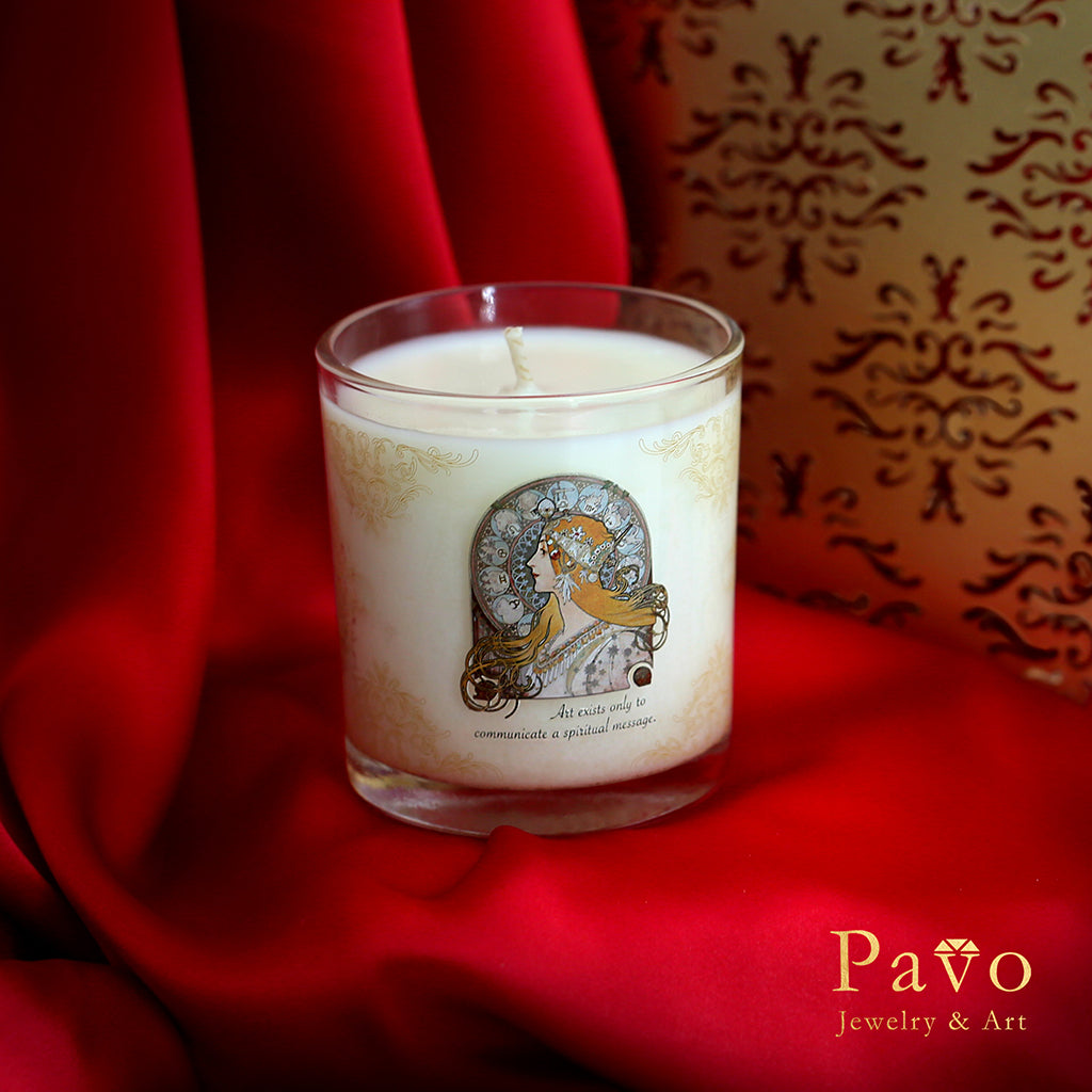 慕夏《黃道帶》簽名經典蠟燭