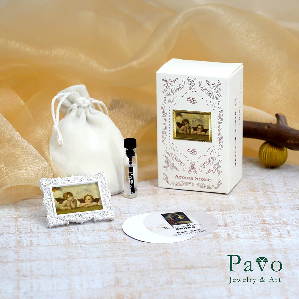 達文西《聖母的康乃馨》名畫擴香石