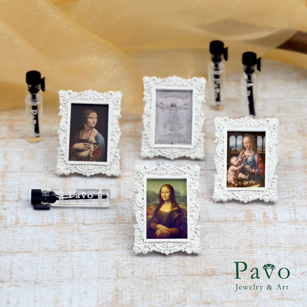 達文西《聖母的康乃馨》名畫擴香石