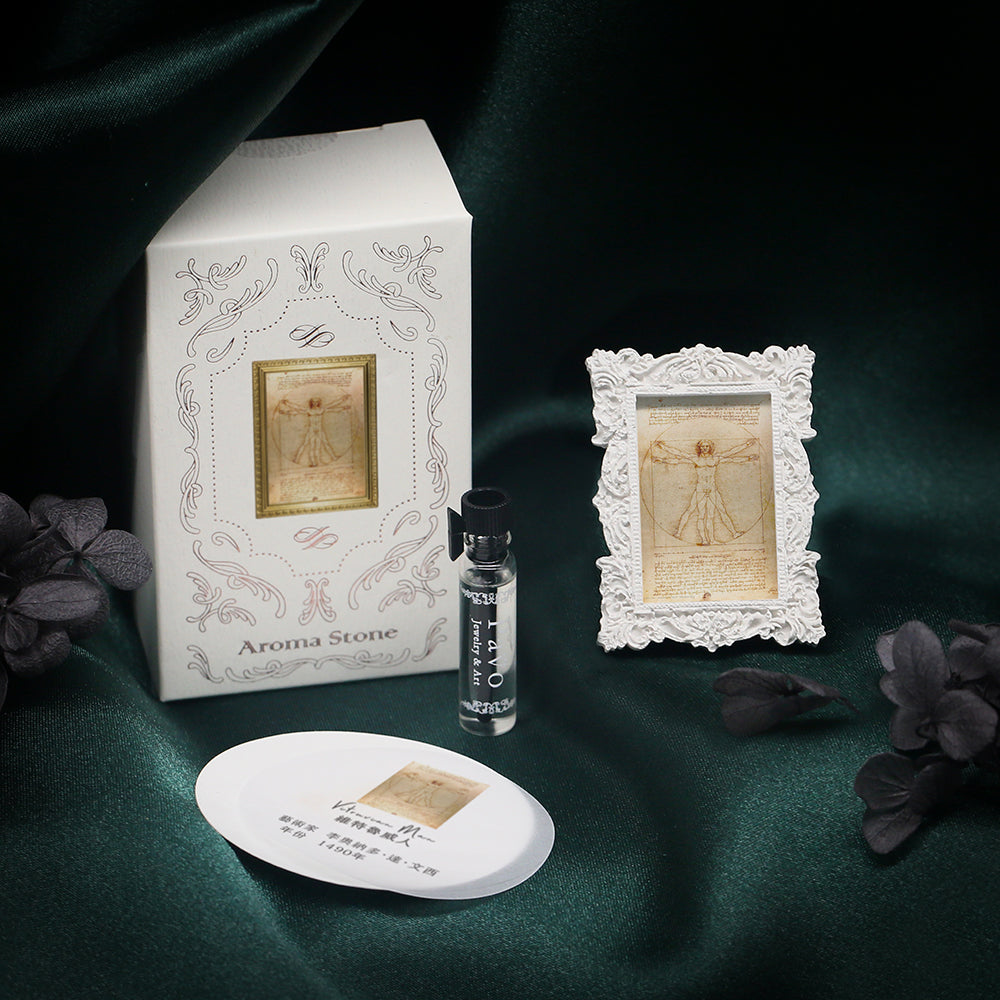 達文西《維特魯威人》名畫擴香石