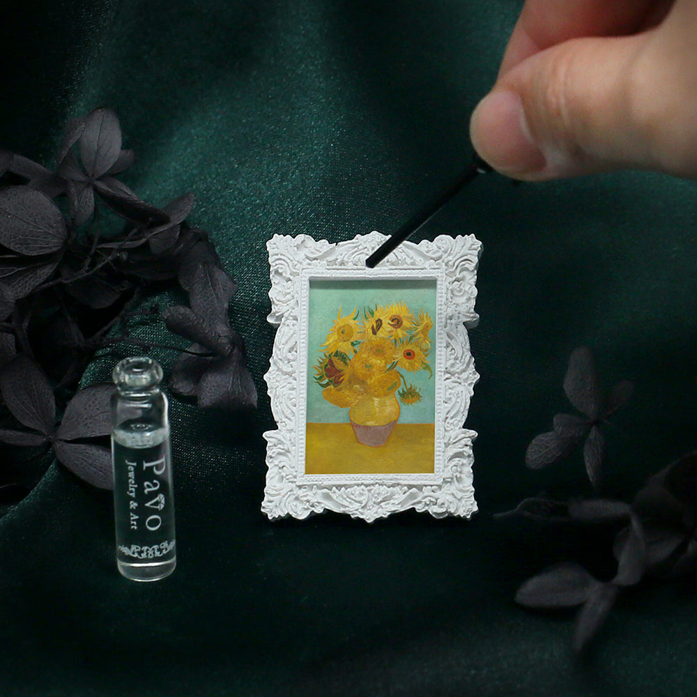 梵谷《十二朵向日葵》名畫擴香石