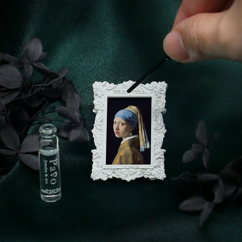 維梅爾《戴珍珠耳環的少女》名畫擴香石