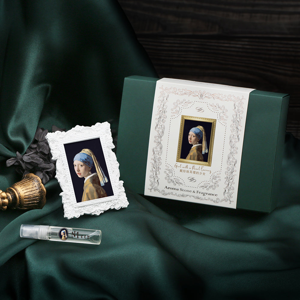 維梅爾《戴珍珠耳環的少女》名畫擴香石