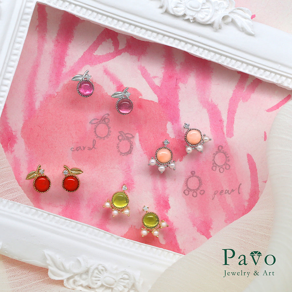 果實綻放 耳環《Blossoming Fruit》