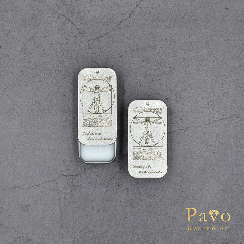 達文西《維特魯威人》固體香水