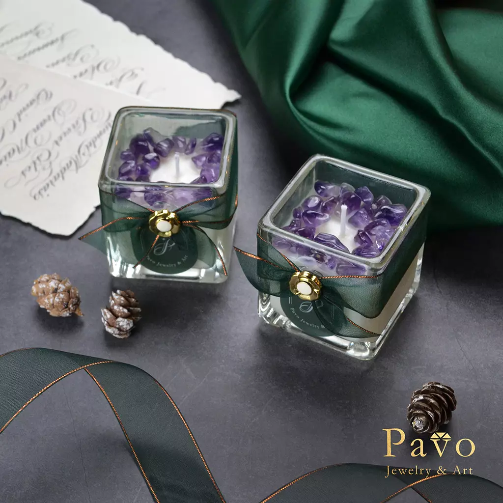Pavo 能量護膚蠟燭Spa Candle系列-紫水晶