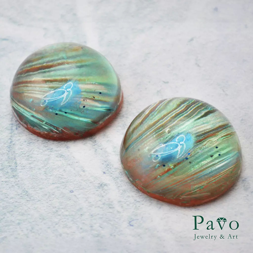 藝術寶石皂 Pavo x 守護動物系列- 藍寶海龜的禮物 一組