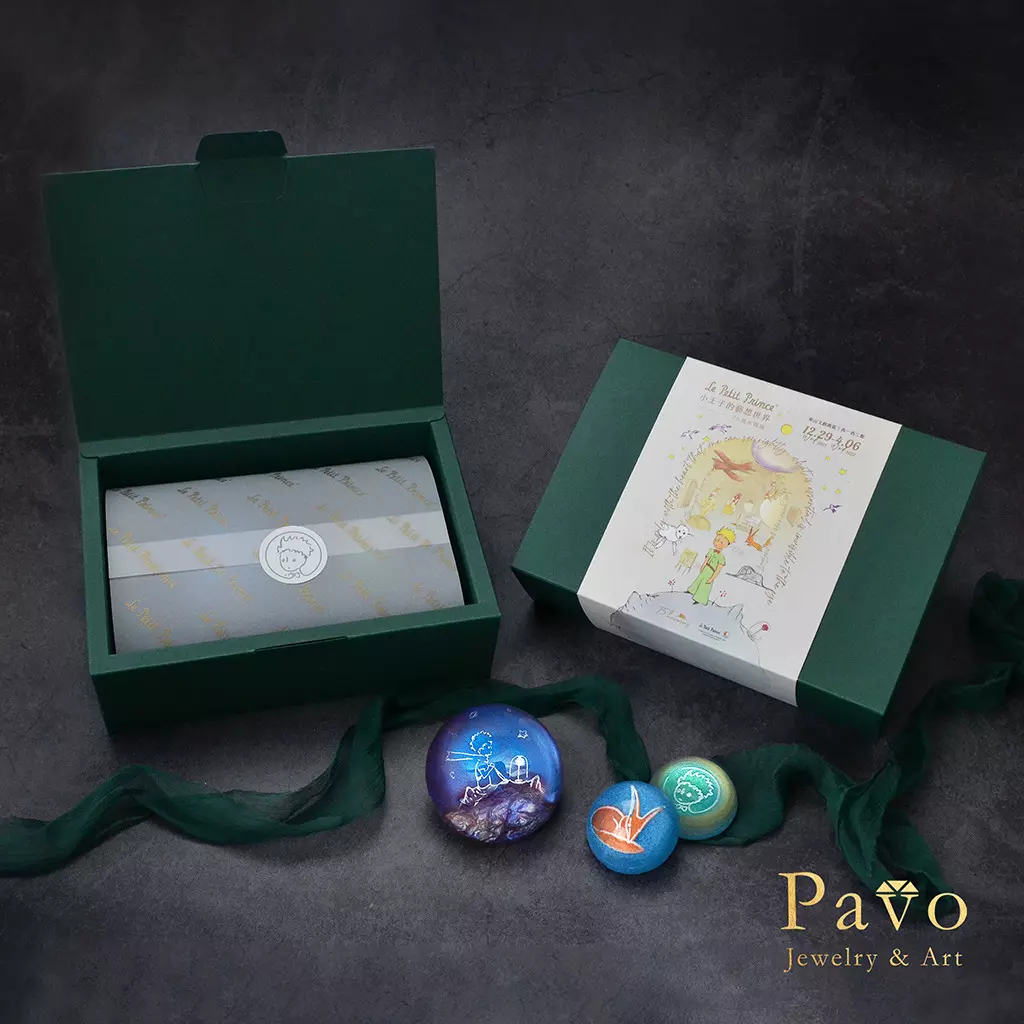 藝術寶石皂 Pavo x 小王子系列- 心中的玫瑰花 禮盒