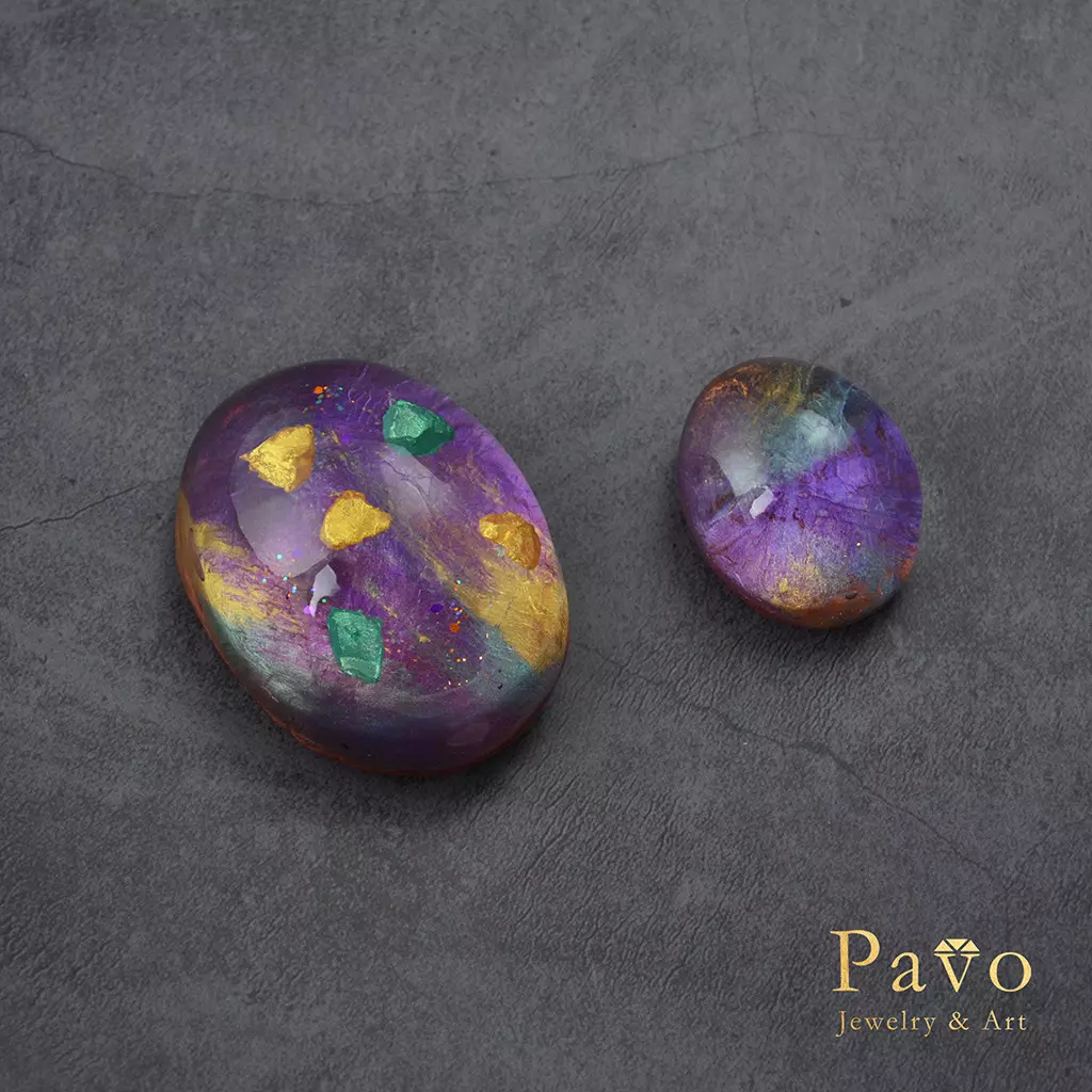藝術寶石皂 -二月誕生石 -紫水晶 Amethyst
