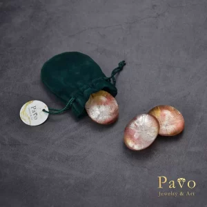 藝術寶石皂 -六月誕生石 迷你珍藏系列-珍珠 Pearl展示
